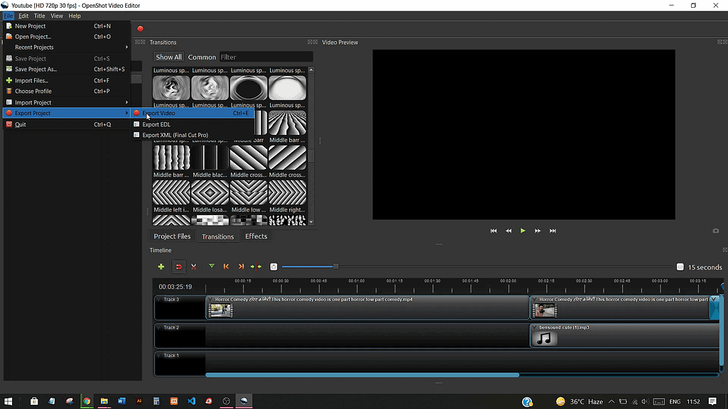 01: How To Easily Edit Videos On OpenShot Video Editor? 6 Exporting-Video-in-OpenShot