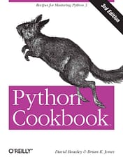 8 Best Python Books for Beginners and Advanced Programmers 6 Python Cookbook By David Beazly and Brian K. Jones
