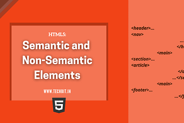 HTML5: A Simple Way to Understand Semantic and Non-Semantic Elements 39 HTML5 A Simple Way to Understand Semantic and Non-Semantic Elements