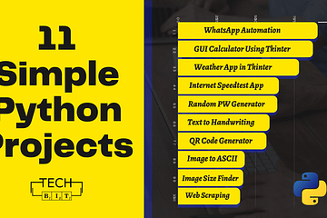 11 Simple Python Projects