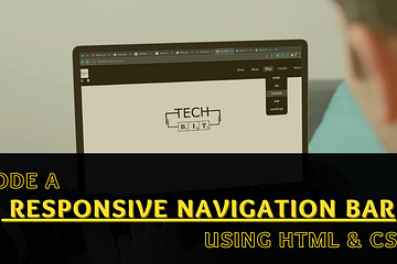 Make an Attractive Responsive Navigation Bar Using HTML and CSS 23 Code a Responsive Navigation Bar Using HTML and CSS