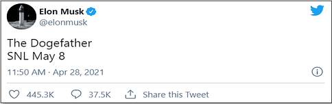 DOGECOIN-An ultimate guide to the fastest-growing cryptocurrency 1 Latest Tweet by Elon Musk hinting Dogecoin