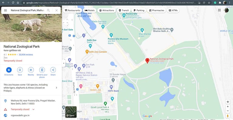 How to Smartly Embed Google Maps on Your Website? 3 Click on Share Button to get the map
